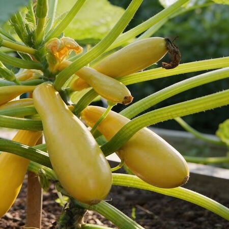 Smooth Criminal, (F1) 'Vertical' Squash Seed - Packet image number null